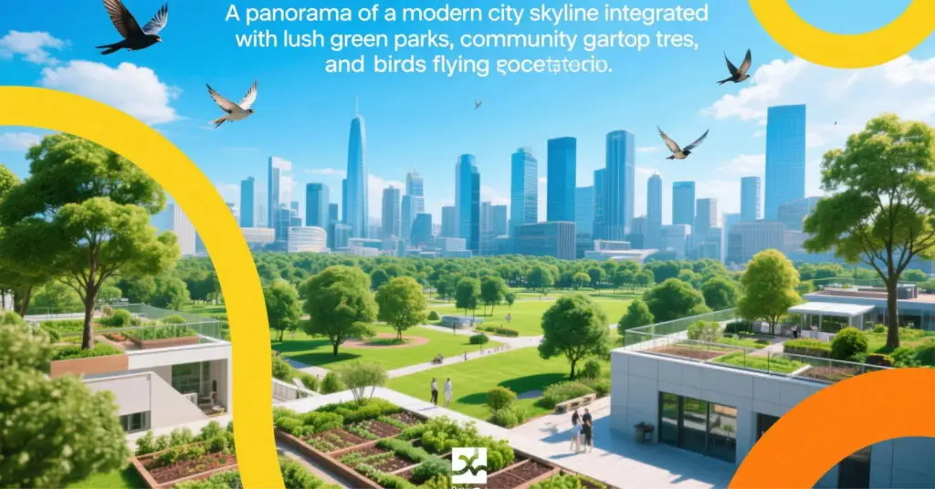 Urban Biodiversity with city parks and wildlife