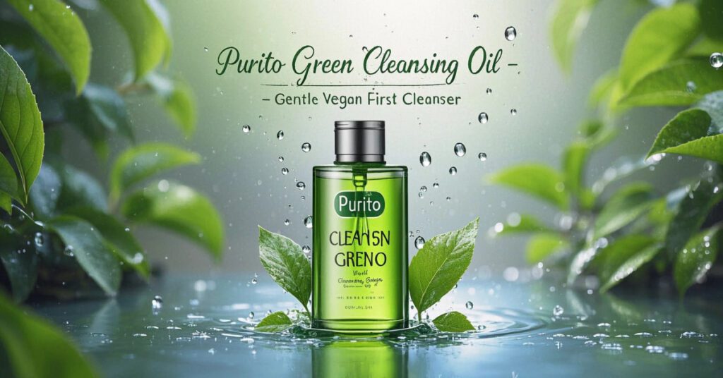 “Purito green cleansing oil 200ml vegan gentle cleanser”