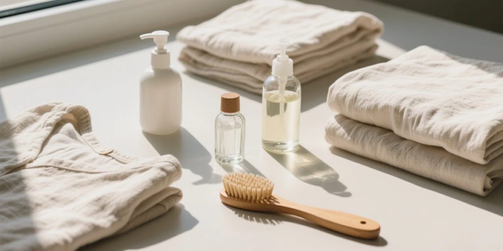 how to care for undyed clothing using eco-friendly washing and drying practices