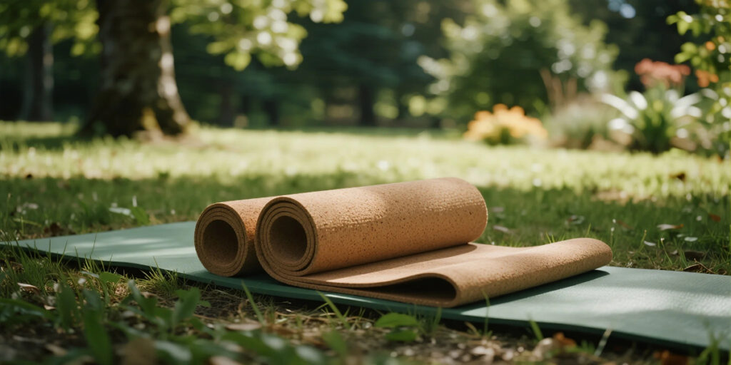 Biodegradable eco-friendly yoga mats natural materials