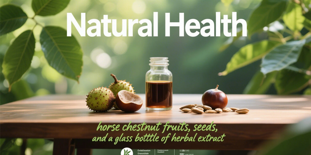 Horse chestnut benefits for vein health and inflammation