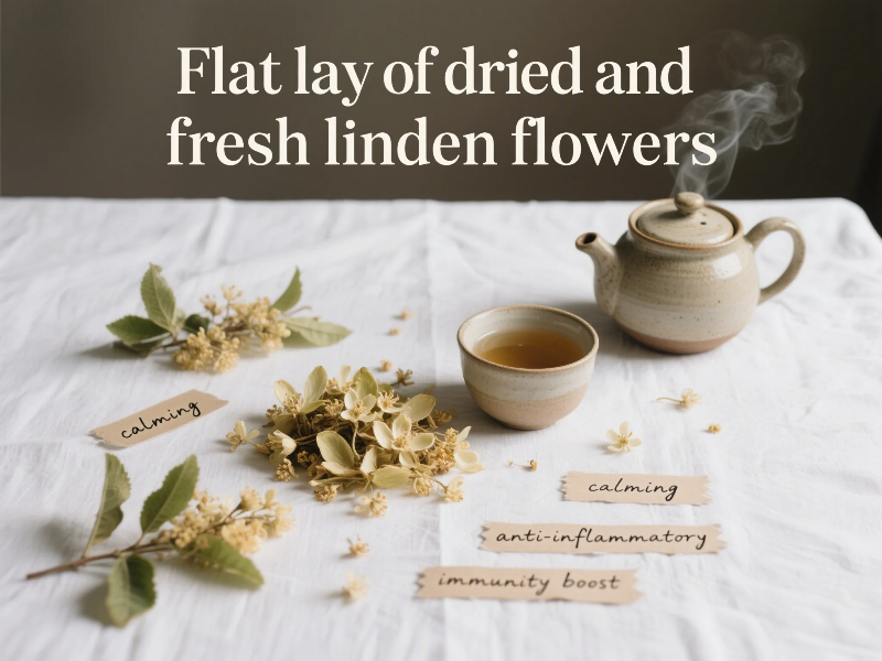 linden tea benefits calming digestion inflammation and sleep