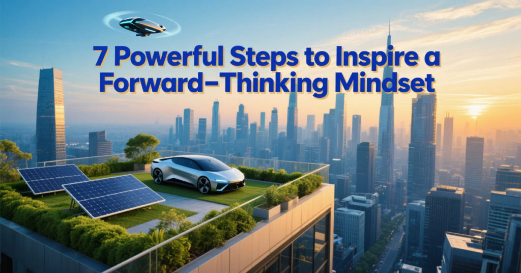 Thinking about the future – 7 steps for forward-thinking mindset planning