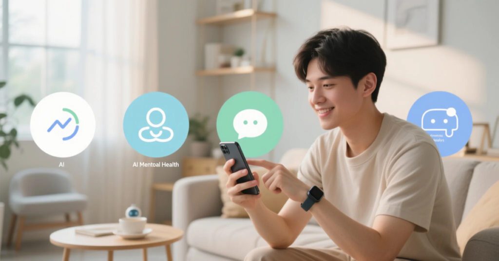 AI in Mental Health Benefits supporting therapy and emotional well-being