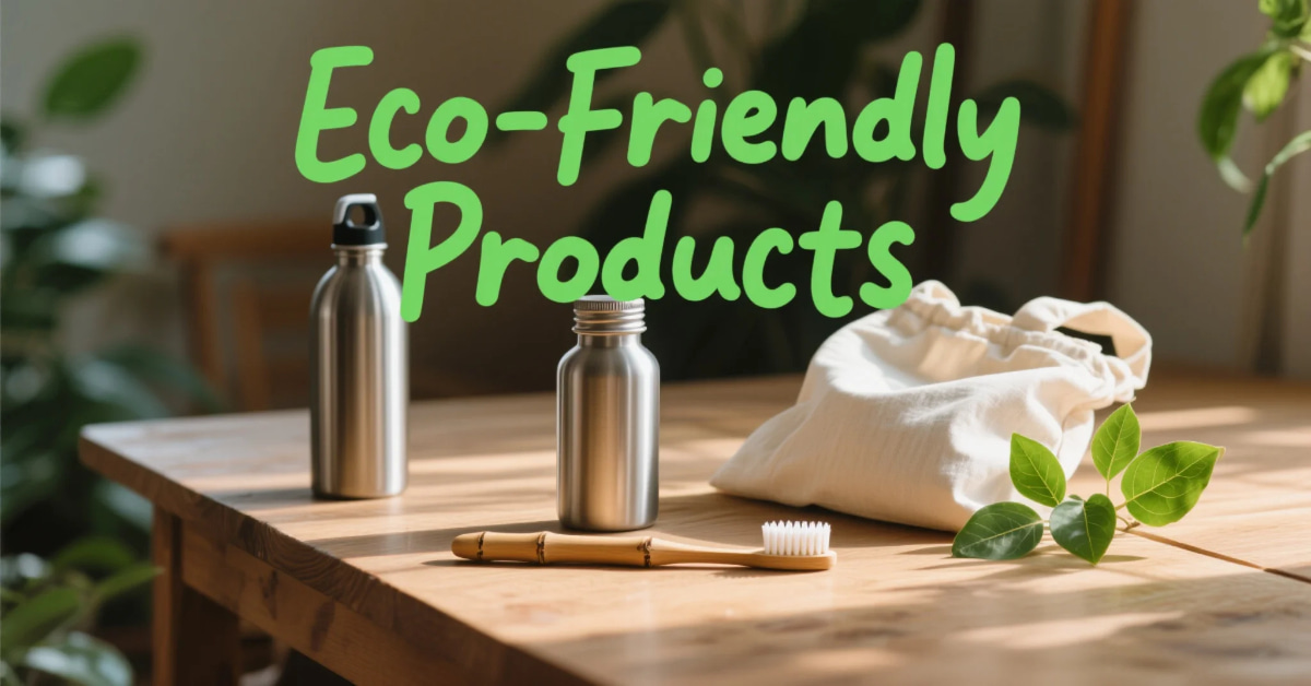 Eco-Friendly Products for Sustainable Living