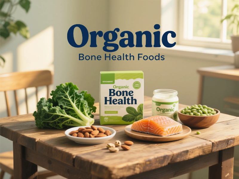 Organic foods for bone strength and joint flexibility after 40”