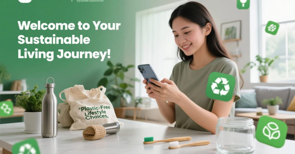 Plastic-Free Lifestyle tools and apps for zero-waste sustainable living