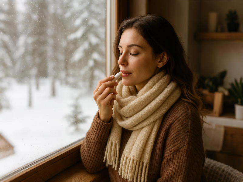 Winter Lip Care tips to prevent cracked lips in cold weather