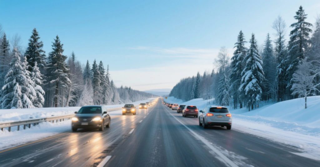 Winter Safety Tips for driving and outdoor preparedness in USA, Canada, and Europe