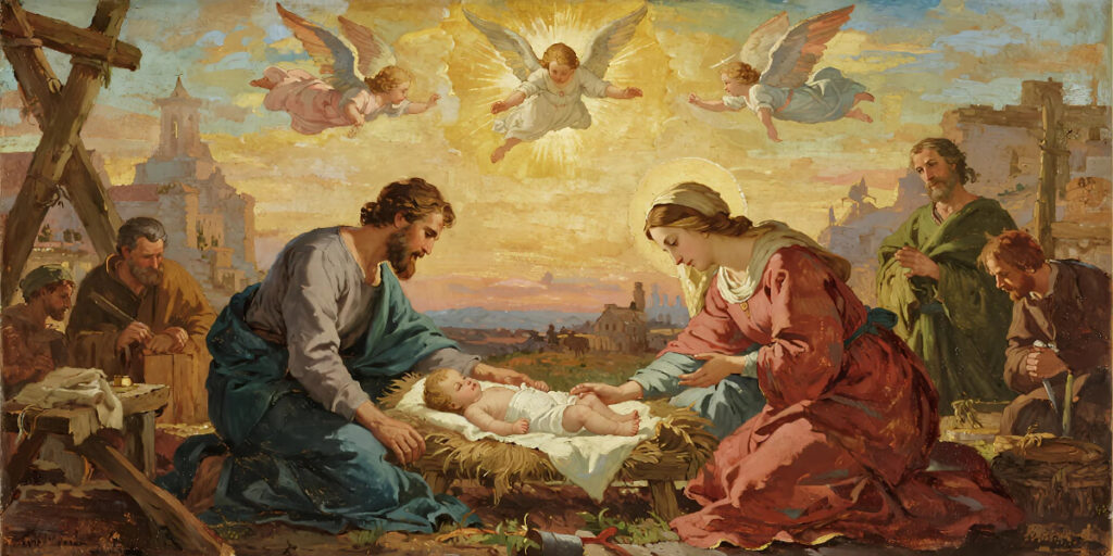 Birth of Jesus Christ in Bethlehem