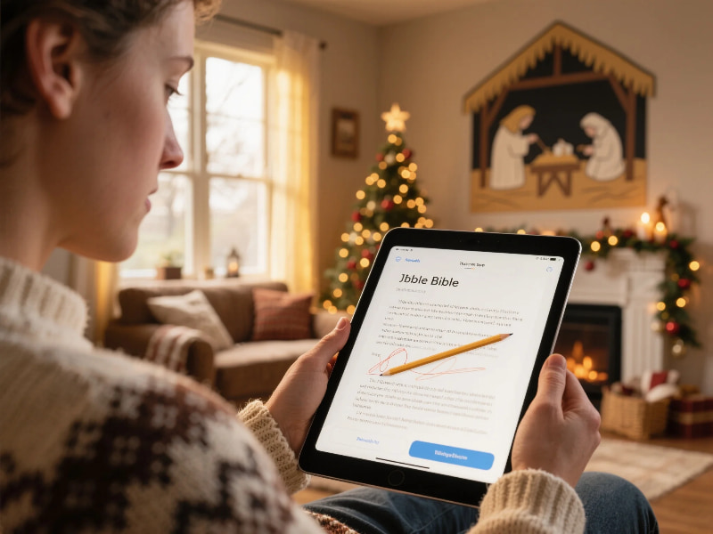 Digital Tools for Spiritual Growth – Lessons from the Birth of Jesus