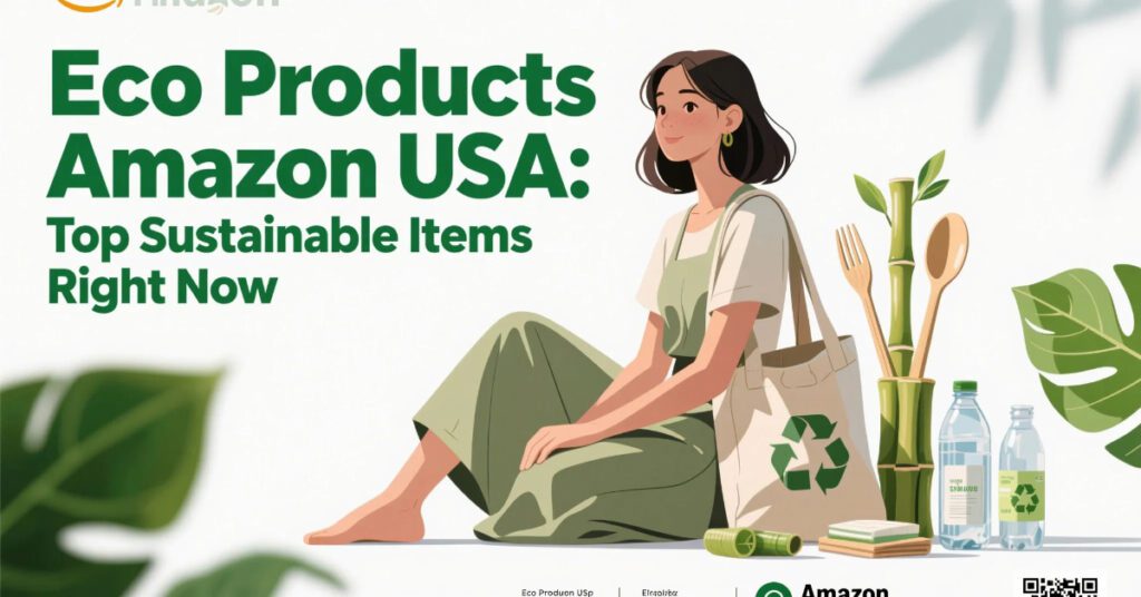 Eco Products Amazon USA sustainable shopping banner