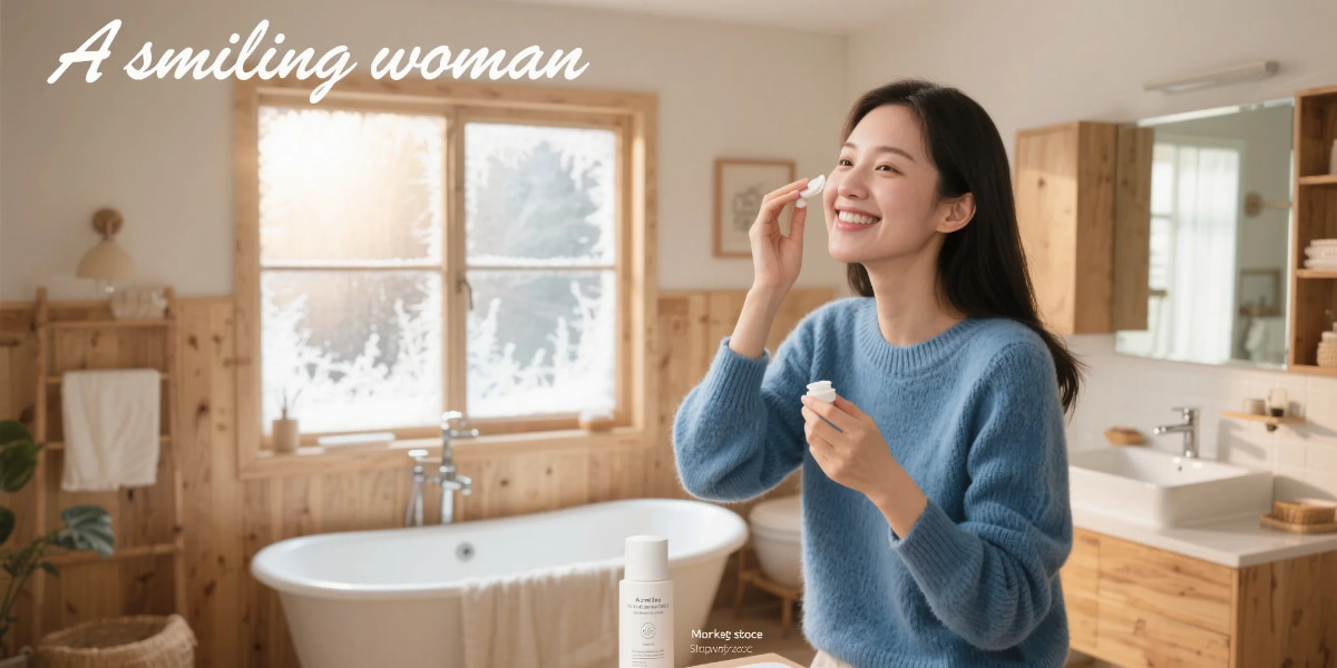 Maintain Healthy Skin in Winter with daily moisturizing routine