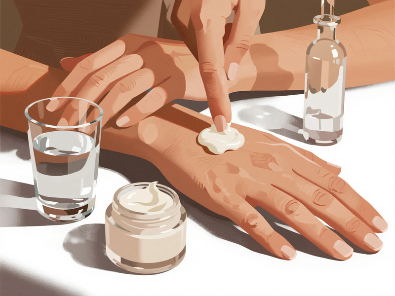 Maintain Healthy Skin in Winter with hydrating skincare products