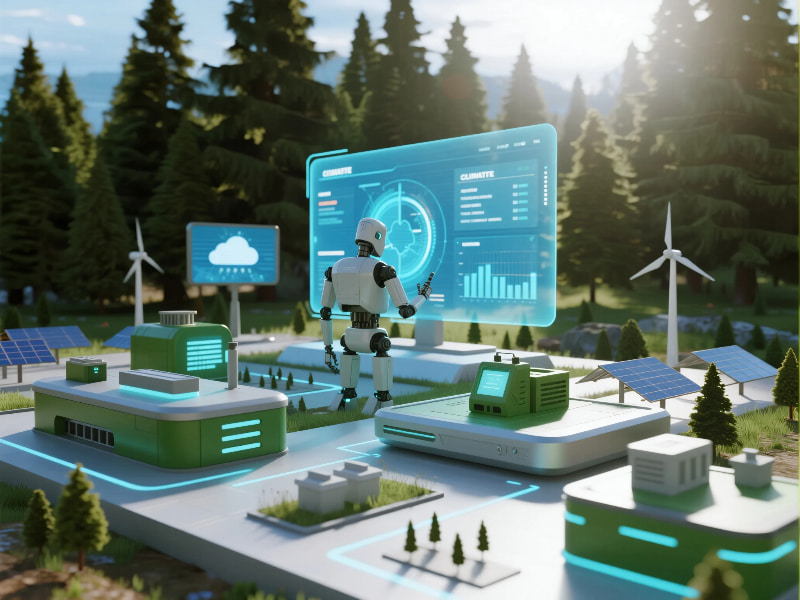 AI and Climate Change technology protecting the Earth