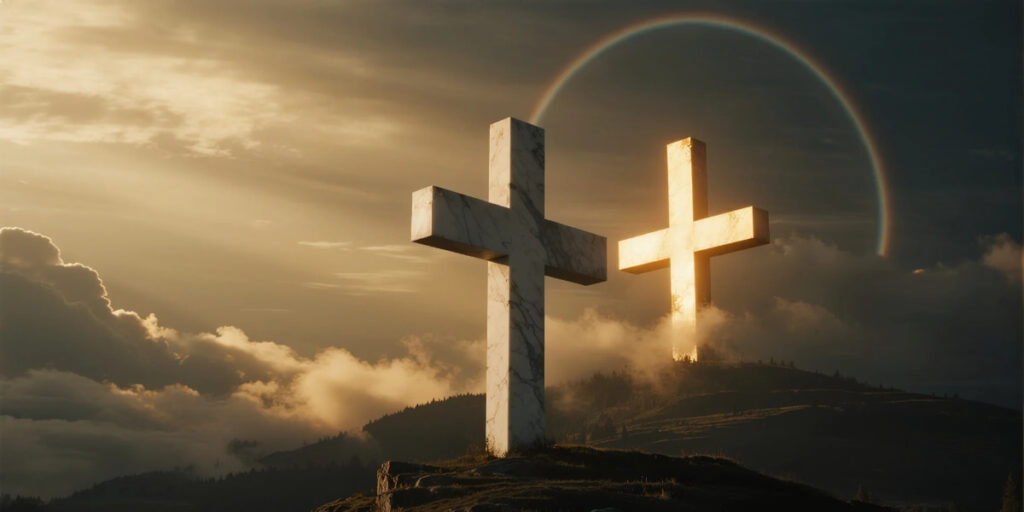 Being a Light in a Dark World Christian banner artwork