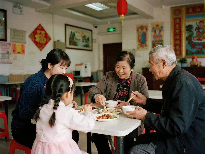 The Role of Faith in Modern Society expressed through family and community values