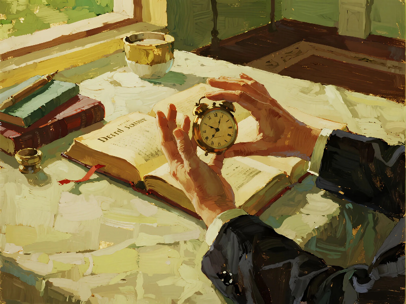 Hands holding clock over Bible showing God’s Timing Is Perfect: Why Waiting Is a Blessing