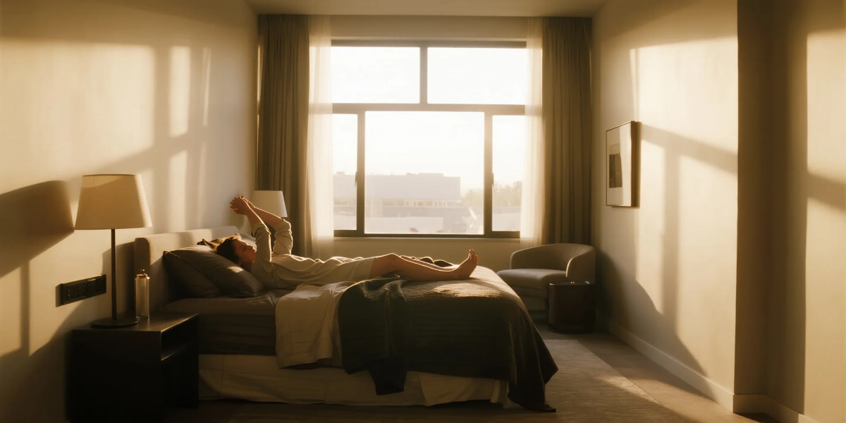 A peaceful sunrise showcasing the power of a positive morning routine