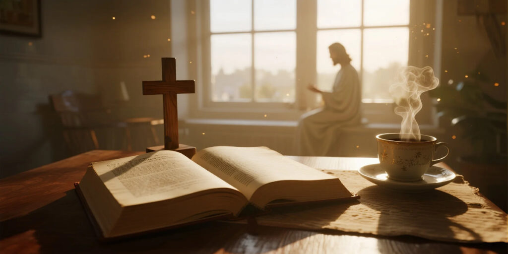 Powerful Morning Prayers to Start Your Day with Jesus banner image