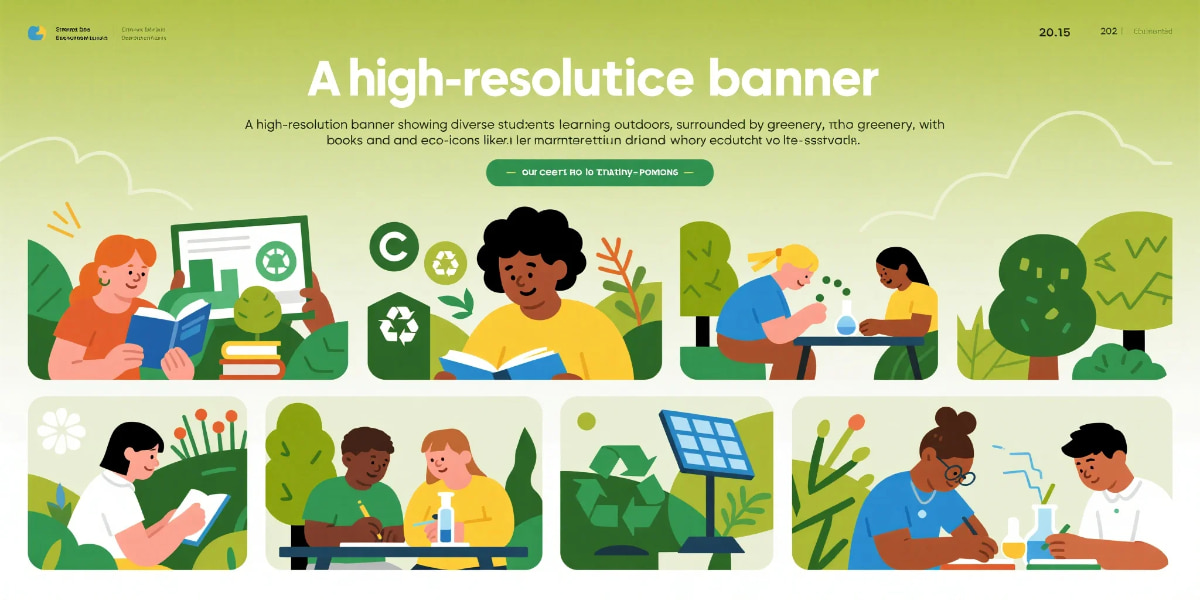 The Role of Education in Environmental Protection banner