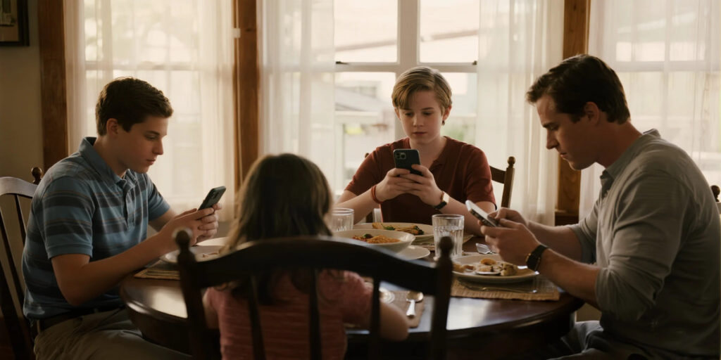 How Social Media Affects Family Life