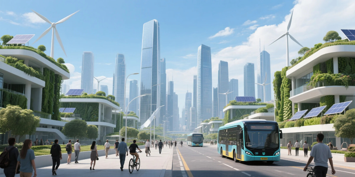 Sustainable Living in Mega-Cities urban green future